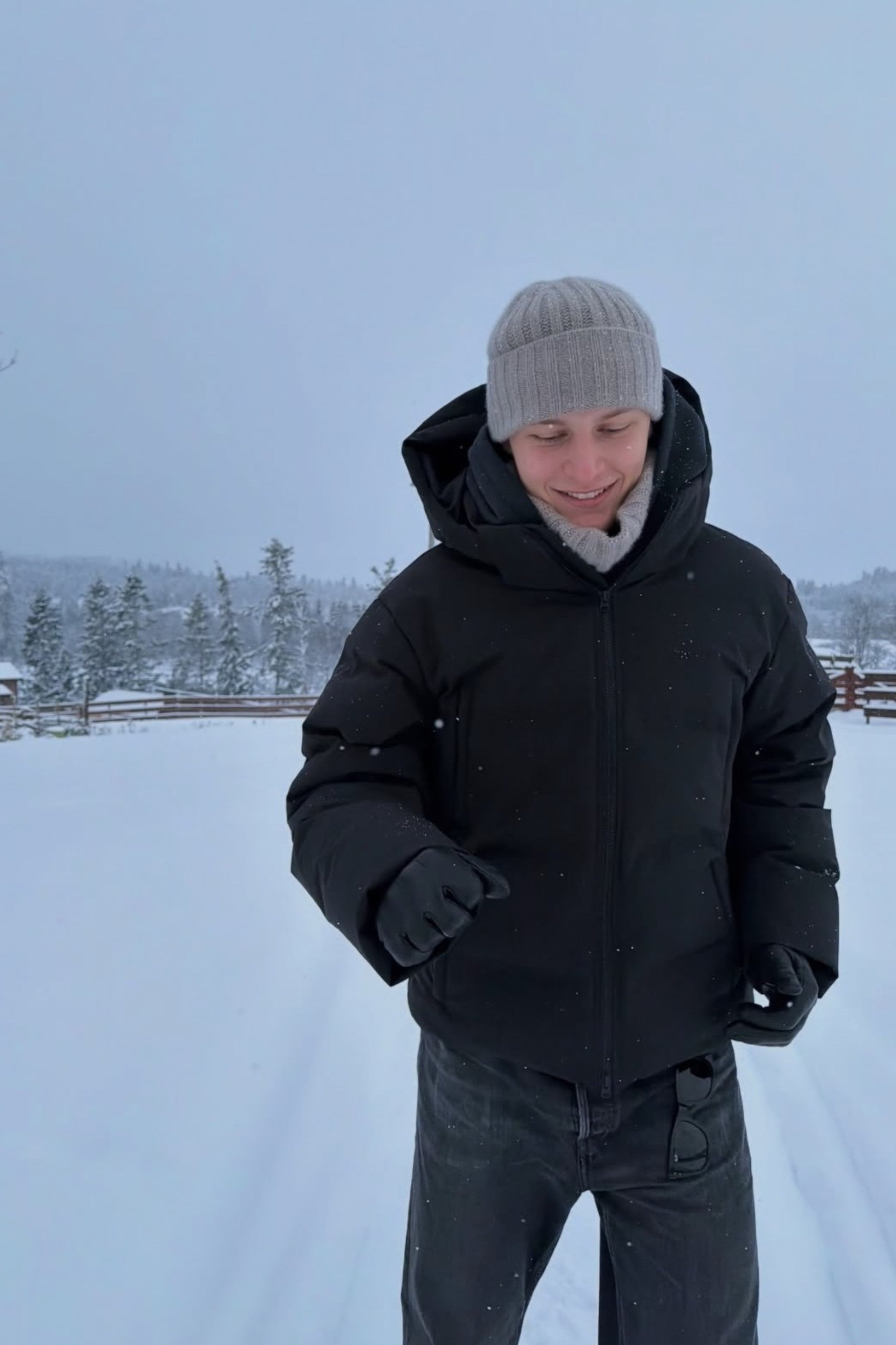 M. Boreal Puffer Jacket - Black